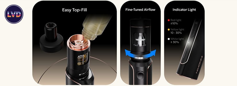 coolfire z air features